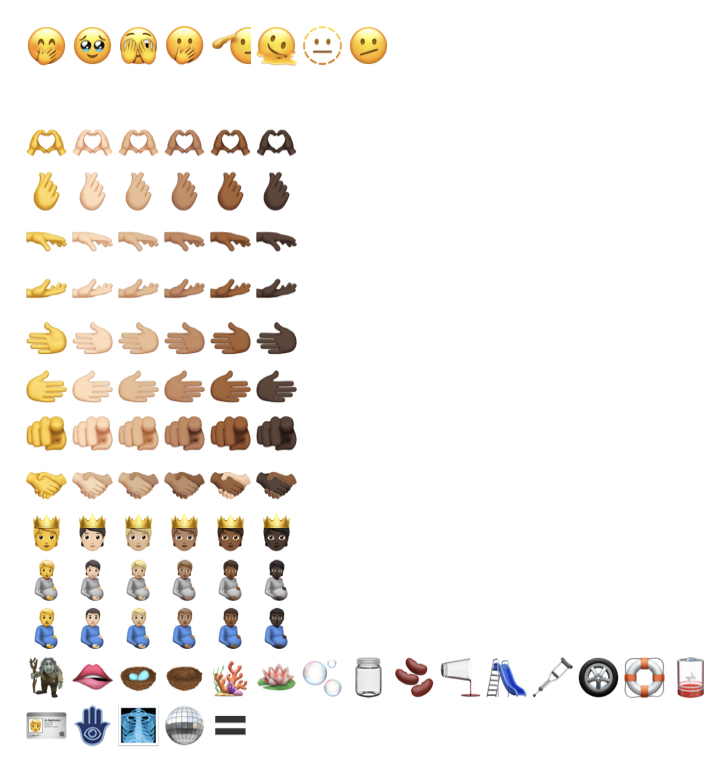 22年 Iphone Ios15 4 新絵文字一覧 コピペ なるの推しかつ